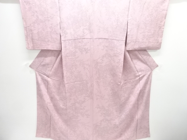 JAPANESE KIMONO / KOMON / FLORAL PLANTS